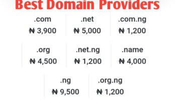 Best Domain Providers In Nigeria