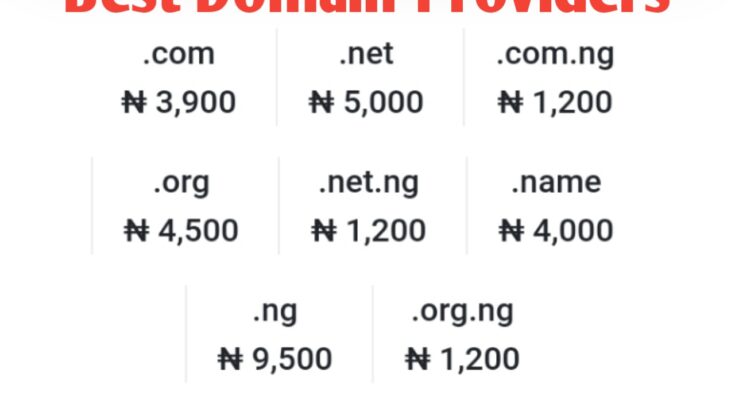 Best Domain Providers In Nigeria