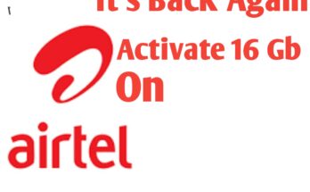 activate 16Gb on airtel