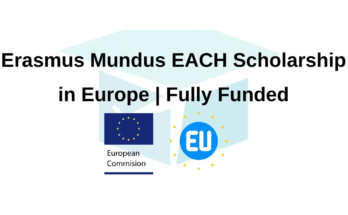 Erasmus Mundus EACH Scholarship